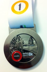 Modo Spring Run-Off Vancouver 8K Medal